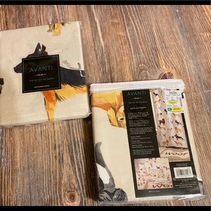 NWT Avanti Dog Shower Curtain